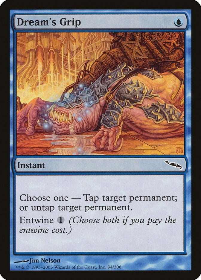 Image for Dream's Grip (Mirrodin) (34) - Magic: The Gathering