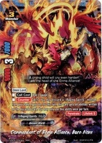 Image for Commandant of Enma Alliance, Burn Nova (Buddy Allstars+) (H-EB04/0063EN) - Future Card BuddyFight