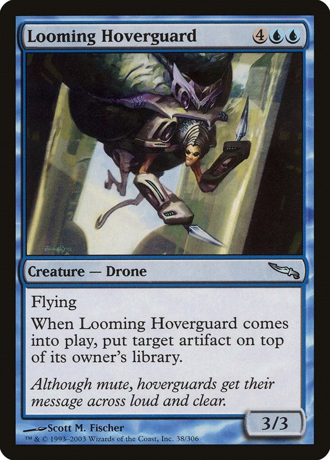 Image for Looming Hoverguard (Mirrodin) (38) - Magic: The Gathering