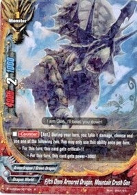 Image for Fifth Omni Armored Dragon, Mountain Crush Gon (Buddy Allstars+) (H-EB04/0071EN) - Future Card BuddyFight