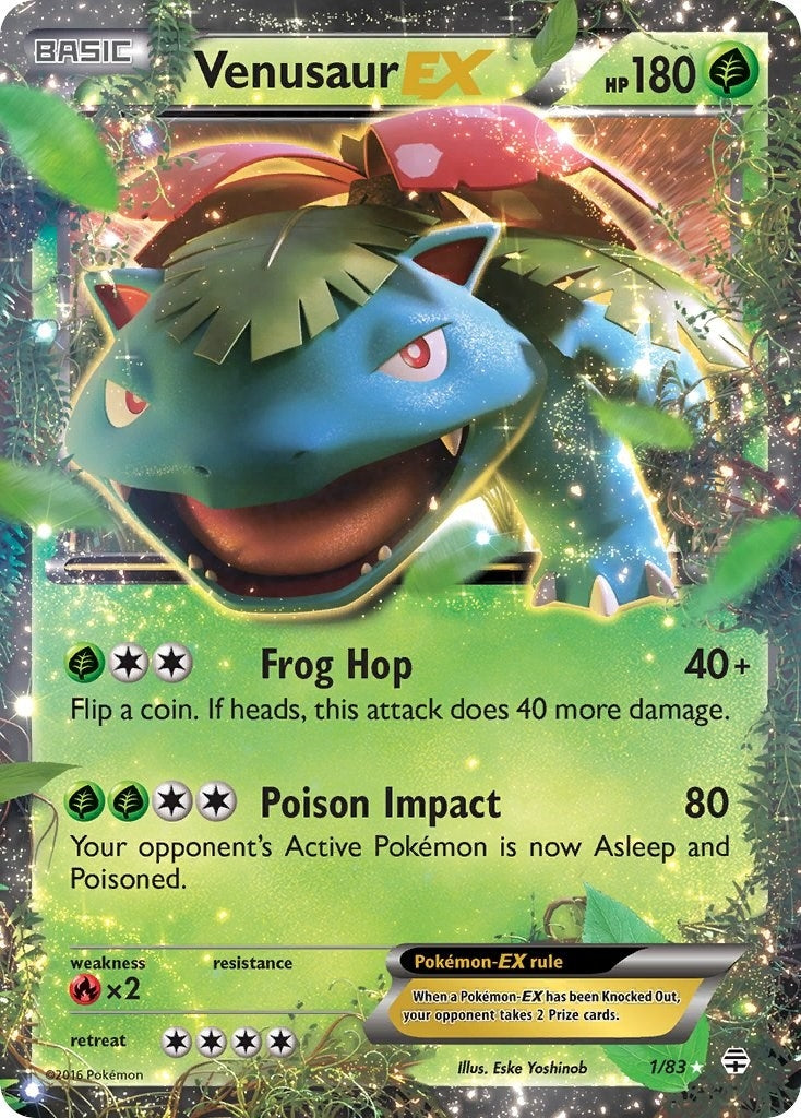 Image for Venusaur EX (Generations) (1/83) - Pokemon