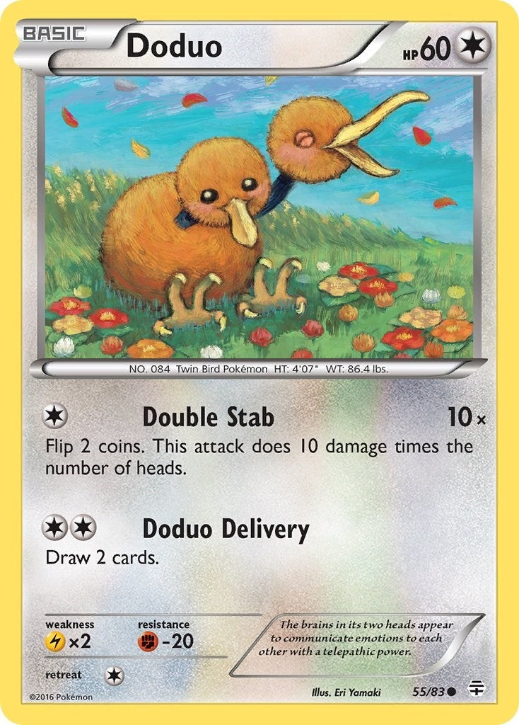 Image for Doduo (Generations) (55/83) - Pokemon