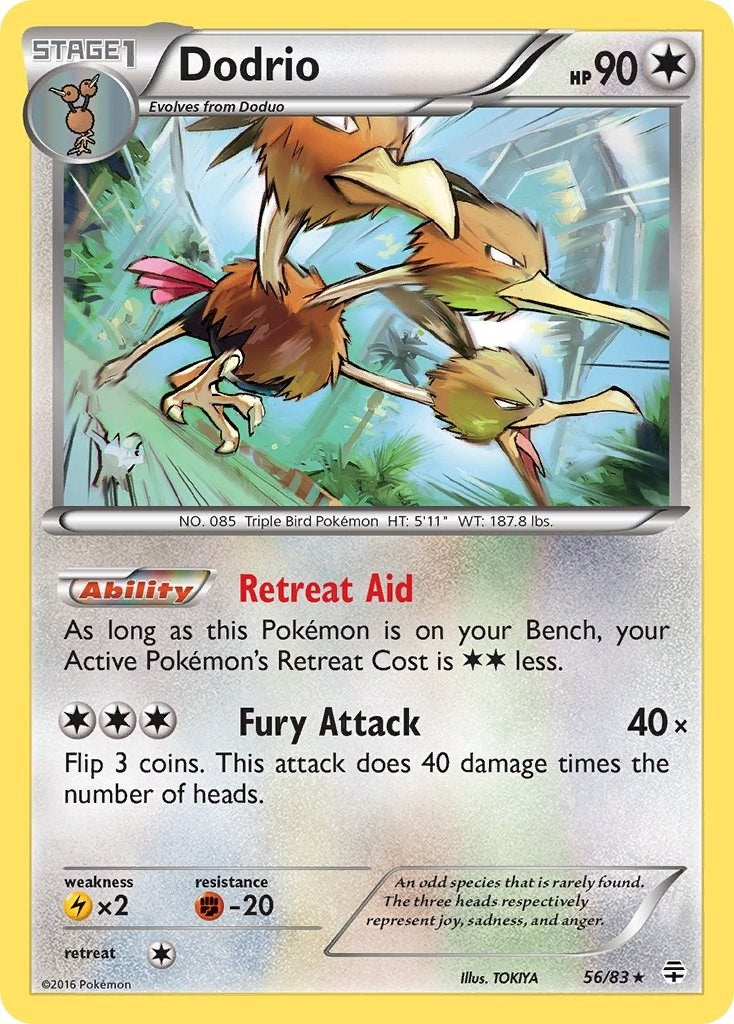 Image for Dodrio (Generations) (56/83) - Pokemon