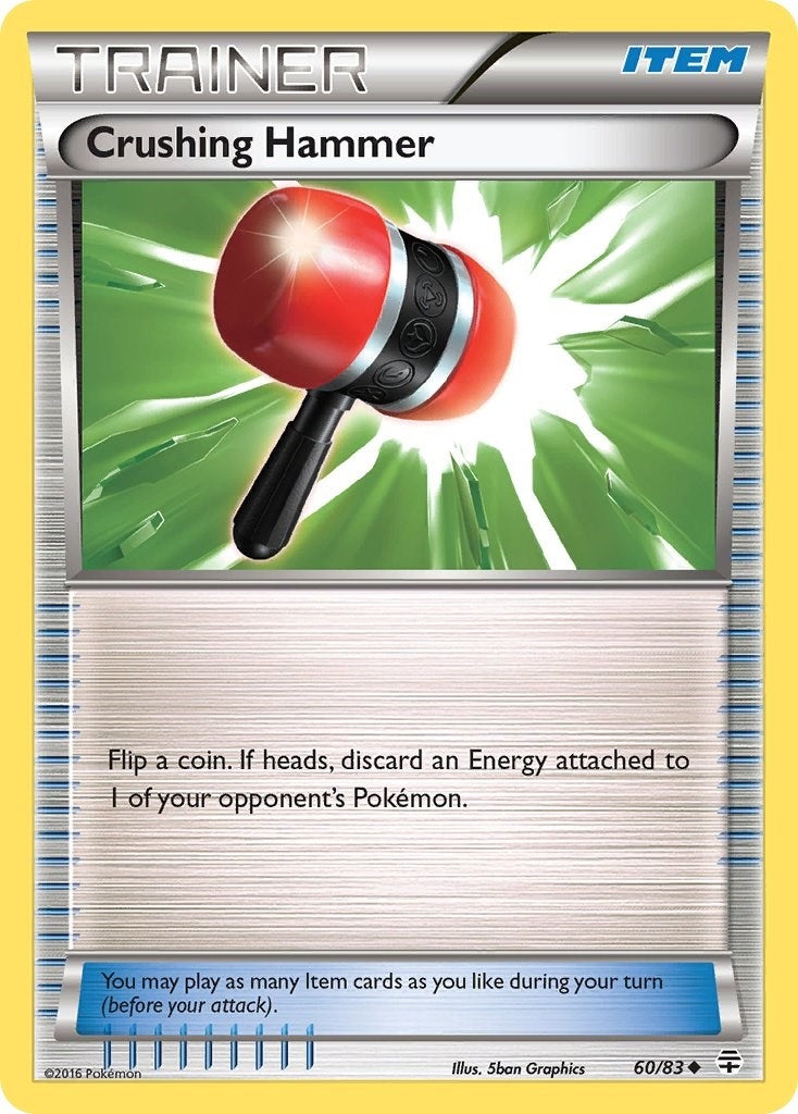 Image for Crushing Hammer (Generations) (60/83) - Pokemon