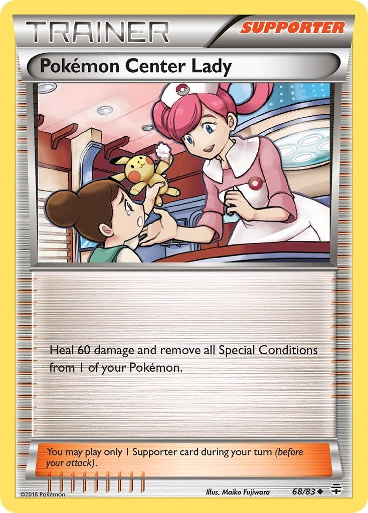 Image for Pokemon Center Lady (Generations) (68/83) - Pokemon