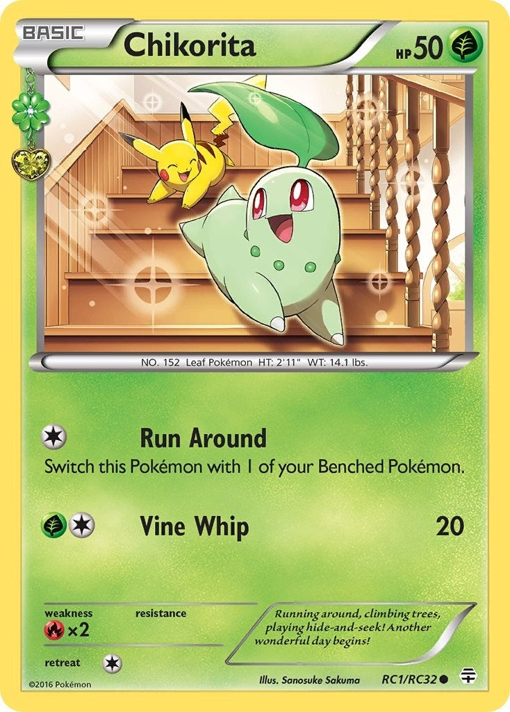 Image for Chikorita (Generations: Radiant Collection) (RC1/RC32) - Pokemon