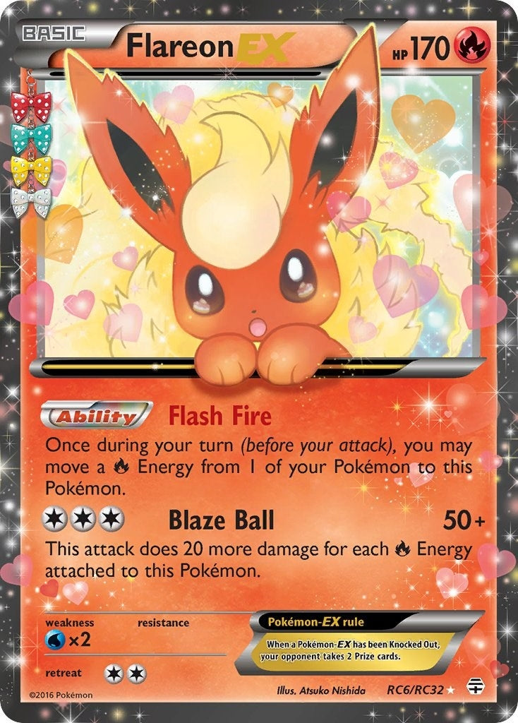 Image for Flareon EX (Generations: Radiant Collection) (RC6/RC32) - Pokemon