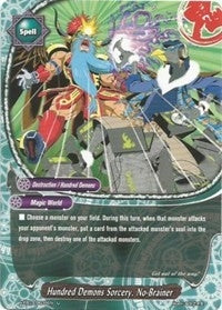 Image for Hundred Demons Sorcery, No-Brainer (Lord of Hundred Thunders) (H-EB03/0039EN) - Future Card BuddyFight