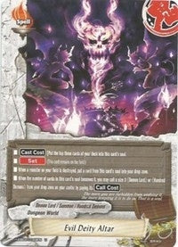 Image for Evil Deity Altar (Lord of Hundred Thunders) (H-EB03/0049EN) - Future Card BuddyFight
