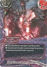 Image for Hundred Demons Sorcery, Death Sacrifice (Lord of Hundred Thunders) (H-EB03/0057EN) - Future Card BuddyFight