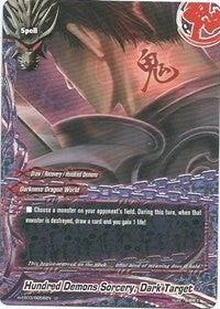 Image for Hundred Demons Sorcery, Dark Target (Lord of Hundred Thunders) (H-EB03/0058EN) - Future Card BuddyFight