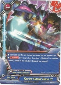 Image for You've Finally Done it! (Lord of Hundred Thunders) (H-EB03/0060EN) - Future Card BuddyFight