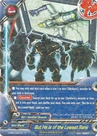 Image for But He is of the Lowest Rank (Shadow VS Hero) (H-EB02/0031EN) - Future Card BuddyFight