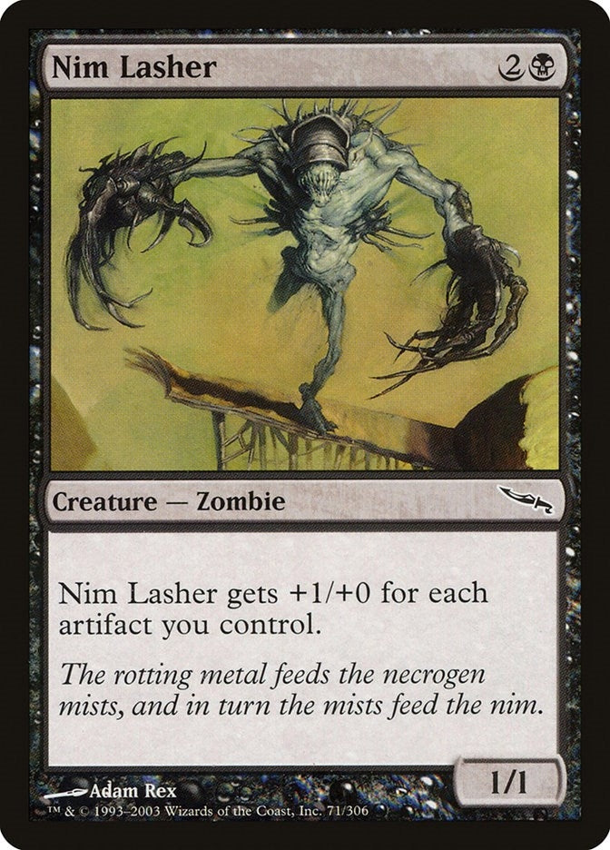 Image for Nim Lasher (Mirrodin) (71) - Magic: The Gathering