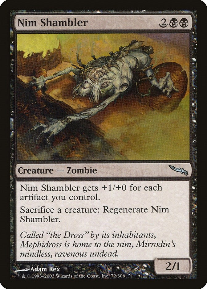 Image for Nim Shambler (Mirrodin) (72) - Magic: The Gathering
