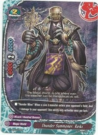 Image for Thunder Summoner, Reiki (Trial Deck: Malicious Demons) (H-TD02/0005EN) - Future Card BuddyFight