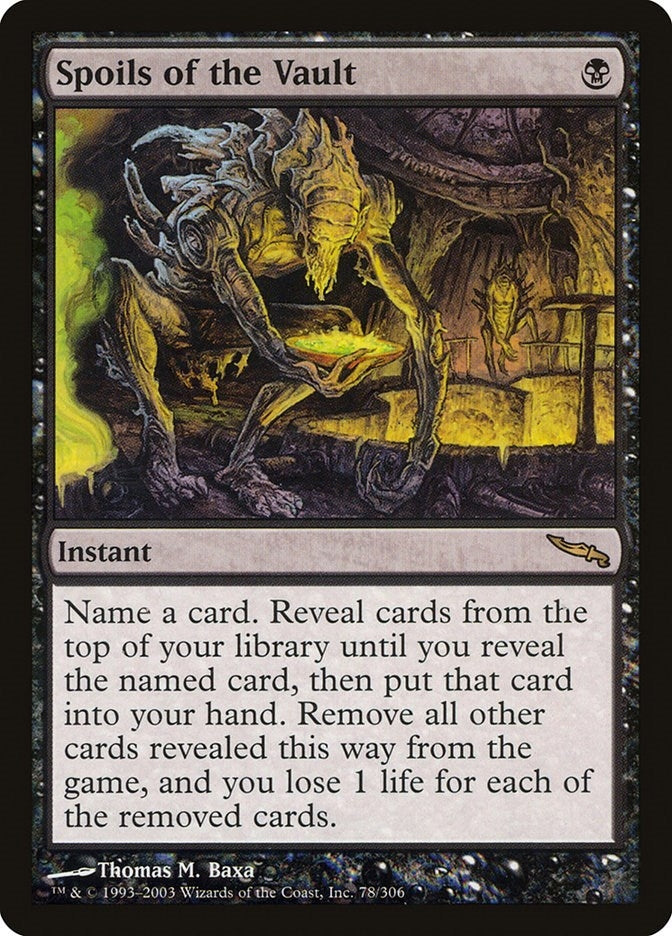 Image for Spoils of the Vault (Mirrodin) (78) - Magic: The Gathering