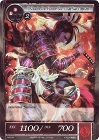 Image for Ushuah, the Flame Samurai Swordman (Promo Cards) (PR030) - Force of Will