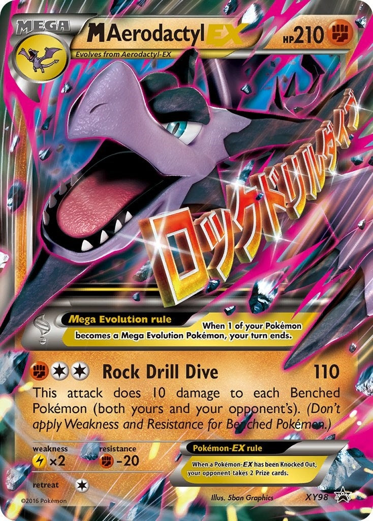 Image for M Aerodactyl EX (XY Promos) (XY98) - Pokemon