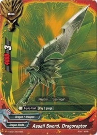 Image for Assail Sword, Dragoraptor (Trial Deck: Crimson Fist) (H-SD01/0014EN) - Future Card BuddyFight