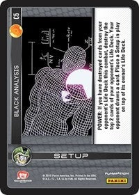 Image for Black Analysis (Panini: Perfection) (C5) - Dragon Ball Z TCG