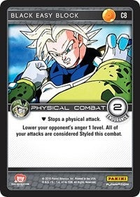 Image for Black Easy Block (Panini: Perfection) (C8) - Dragon Ball Z TCG