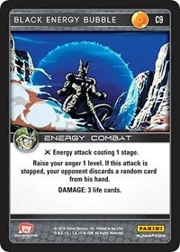 Image for Black Energy Bubble (Panini: Perfection) (C9) - Dragon Ball Z TCG