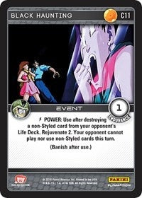 Image for Black Haunting (Panini: Perfection) (C11) - Dragon Ball Z TCG