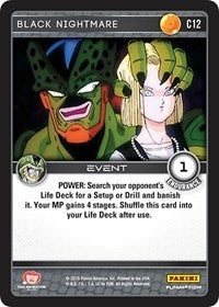 Image for Black Nightmare (Panini: Perfection) (C12) - Dragon Ball Z TCG
