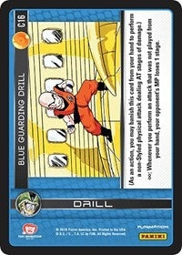 Image for Blue Guarding Drill (Panini: Perfection) (C16) - Dragon Ball Z TCG