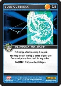 Image for Blue Outbreak (Panini: Perfection) (C21) - Dragon Ball Z TCG