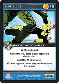 Image for Blue Slide (Panini: Perfection) (C23) - Dragon Ball Z TCG