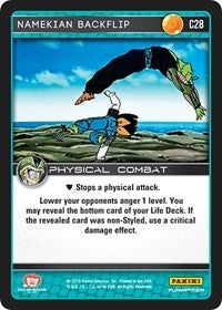 Image for Namekian Backflip (Panini: Perfection) (C28) - Dragon Ball Z TCG