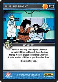 Image for Blue Restraint (Panini: Perfection) (R122) - Dragon Ball Z TCG