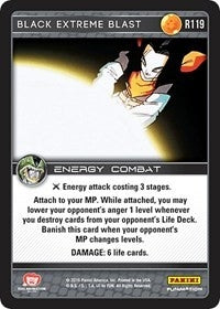 Image for Black Extreme Blast (Panini: Perfection) (R119) - Dragon Ball Z TCG