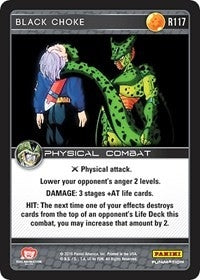 Image for Black Choke (Panini: Perfection) (R117) - Dragon Ball Z TCG