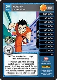 Image for Yamcha - On The Move (Panini: Perfection) (U66) - Dragon Ball Z TCG