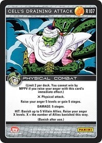 Image for Cell's Draining Attack (Panini: Perfection) (R107) - Dragon Ball Z TCG