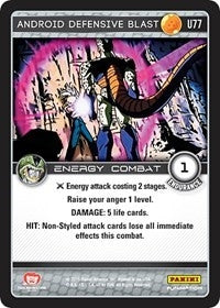 Image for Android Defensive Blast (Panini: Perfection) (U77) - Dragon Ball Z TCG