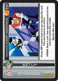 Image for Yamcha's Expert Assistance (Panini: Perfection) (R103) - Dragon Ball Z TCG