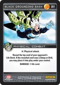Image for Black Grounding Bash (Panini: Perfection) (U81) - Dragon Ball Z TCG
