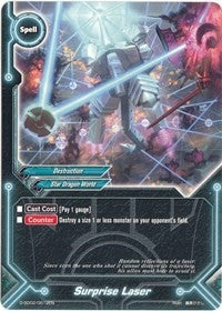 Image for Surprise Laser (Starter Deck: Cross Dragoner) (D-SD02/0012EN) - Future Card BuddyFight