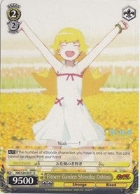 Image for Flower Garden Shinobu Oshino (NISEMONOGATARI) (NM/S24-E011) - Weiss Schwarz
