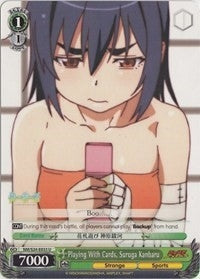 Image for Playing With Cards, Suruga Kanbaru (NISEMONOGATARI) (NM/S24-E033) - Weiss Schwarz
