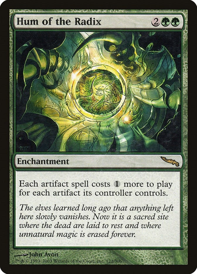 Image for Hum of the Radix (Mirrodin) (122) - Magic: The Gathering