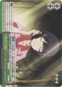 Image for Girl Who Knows Anything (NISEMONOGATARI) (NM/S24-E044) - Weiss Schwarz