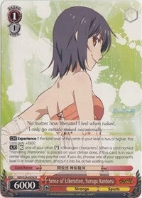 Image for Sense of Liberation, Suruga Kanbaru (NISEMONOGATARI) (NM/S24-E050) - Weiss Schwarz