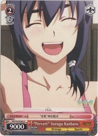 Image for "Pervert" Suruga Kanbaru (NISEMONOGATARI) (NM/S24-E065) - Weiss Schwarz