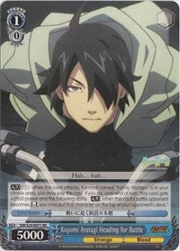 Image for Koyomi Araragi Heading for Battle (NISEMONOGATARI) (NM/S24-E071) - Weiss Schwarz