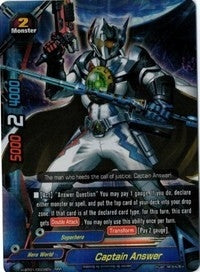 Image for Captain Answer (Neo Enforcer ver.E) (H-BT01/0008EN) - Future Card BuddyFight